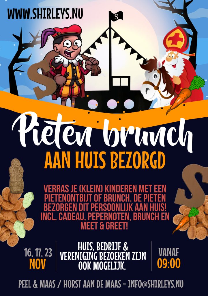 Pieten brunch en ontbijt