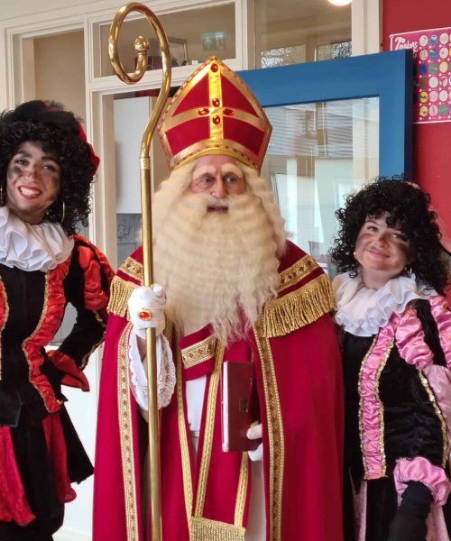 Piet en Sint bezoekjes